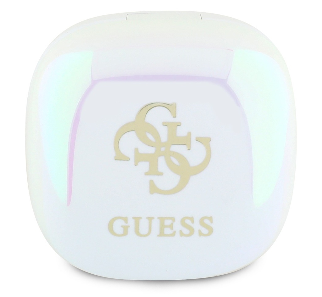 GUESS AURICULAR TWS MINI 4G LOGO BLANCO