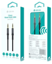 DEVIA CABLE IPURE JACK-JACK 3.5mm WOVEN 1M