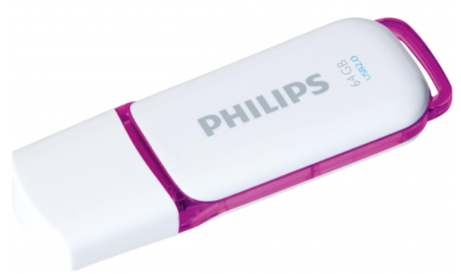 PHILIPS PENDRIVE PURPLE 64GB