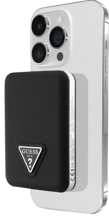 GUESS BATERIA MAGSAFE 5000 MAH TRIANGLE NEGRO