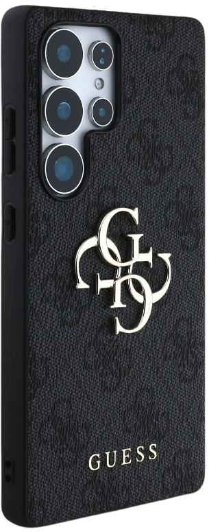 GUESS CARCASA 4G METAL LOGO SAMSUNG GALAXY S25 ULTRA NEGRO