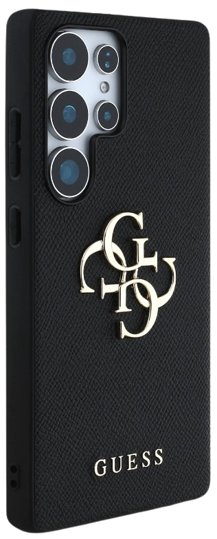 GUESS CARCASA 4G GRAINED SAMSUNG GALAXY S25 ULTRA NEGRO