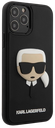 KARL LAGERFELD CARCASA 3D HEAD IPHONE 12/12 PRO NEGRO