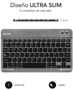 SUBBLIM TECLADO INALAMBRICO GRIS