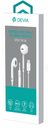DEVIA auricular DIGITAL INTERFACE TIPO C 