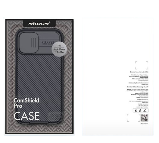 NILLKIN CARCASA CAMSHIELD IPHONE 15 PRO MAX NEGRO