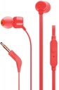 JBL AURICULAR TUNE T110 ROJO