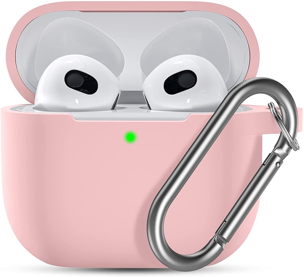 DEVIA FUNDA SILICONA AIRPODS 3GEN. ROSA