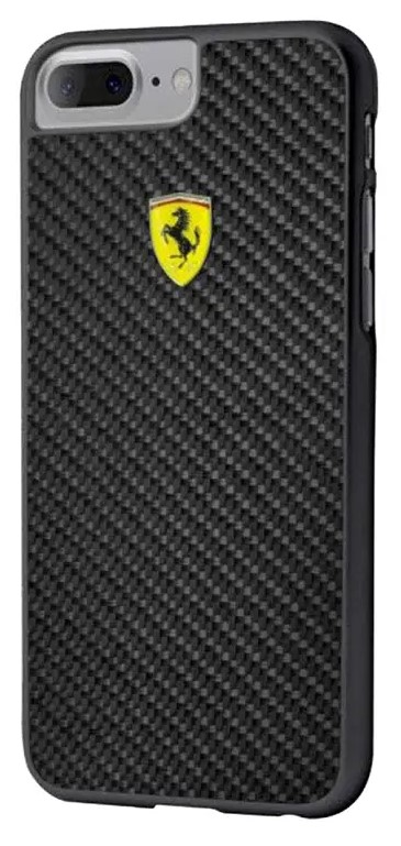 FERRARI CARCASA 'CARBONO' IPHONE 6/7/8/SE NEGRO