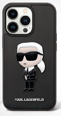 KARL LAGERFELD CARCASA 3D RUBBER IKONIK NFT IPHONE 14