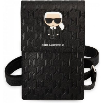 KARL LAGERFELD bandolera IKONIK PATCH NEGRO