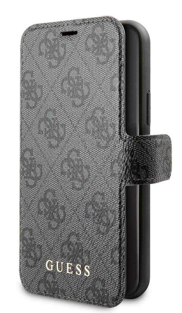 GUESS FUNDA 4G IPHONE XS MAX GRIS