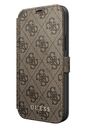 GUESS funda 4G iphone 12 MINI MARRON