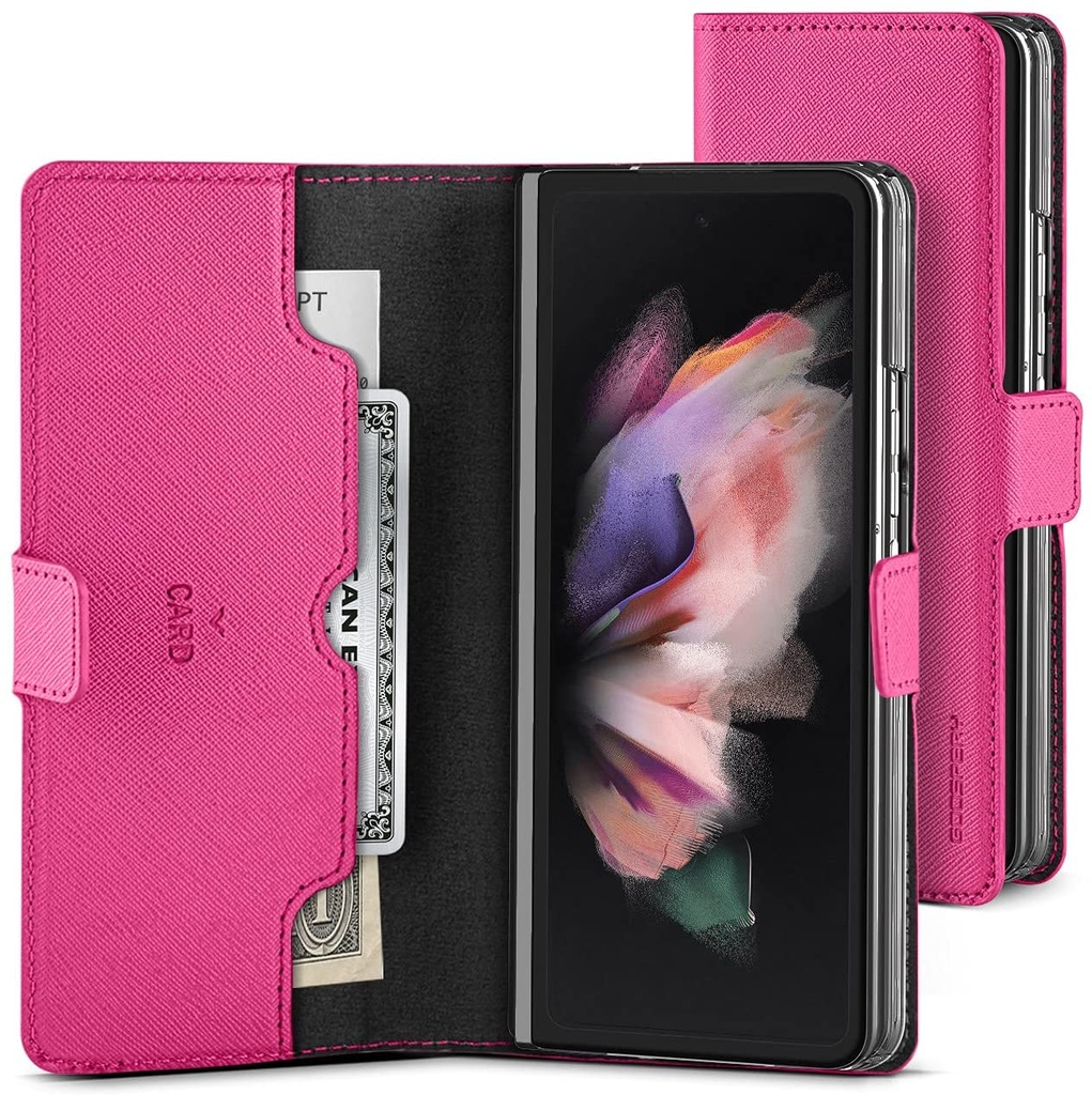 GOOSPERY FUNDA WALLET GALAXY Z FOLD 4 ROSA