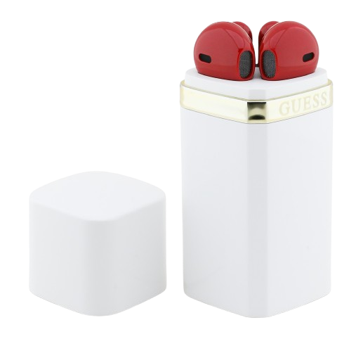 [GUTWST1LPSREG] GUESS AURICULAR BLUETOOTH TWS PINTALABIOS BLANCO