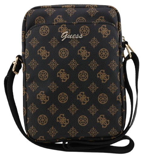 [GUTB8PGPOSGNK] GUESS BANDOLERA 8" PEONY NEGRO