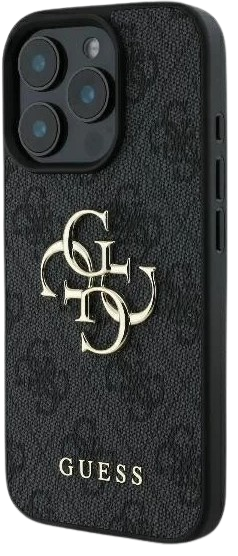 [GUHCP16X4GMGGR] GUESS CARCASA 4G BIG LOGO IPHONE 16 PRO MAX NEGRO