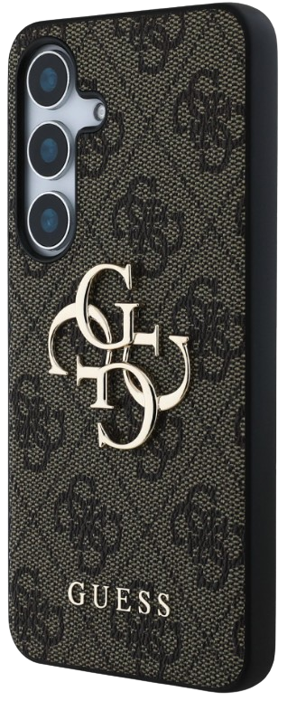[GUHCS25S4GMGBR] GUESS CARCASA 4G METAL LOGO SAMSUNG GALAXY S25 MARRON