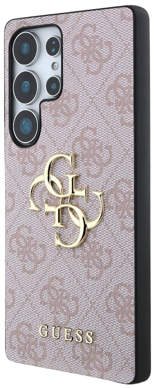 [GUHCS25L4GMGPI] GUESS CARCASA 4G METAL LOGO SAMSUNG GALAXY S25 ULTRA ROSA