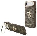 GUESS CARCASA 4G SOPORTE CAMARA IPHONE AIR MARRON
