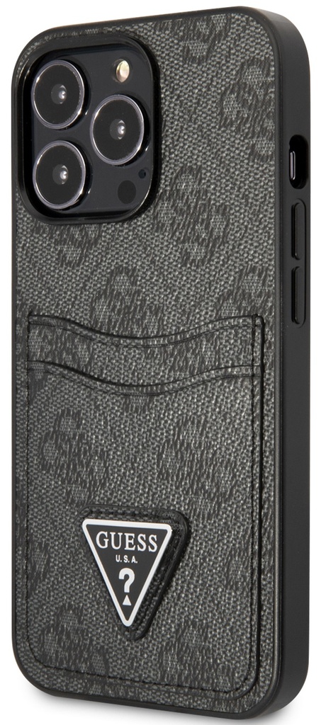 GUESS CARCASA CARD IPHONE 14 PRO GRIS