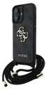 GUESS CARCASA CROSSBODY STRAP 4G IPHONE 16 GRIS