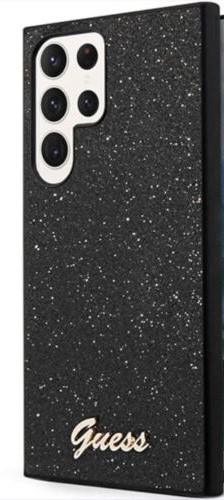 [GUHCS23MHGGSHK] GUESS CARCASA GLITTER FLAKES SAMSUNG S23+ NEGRO