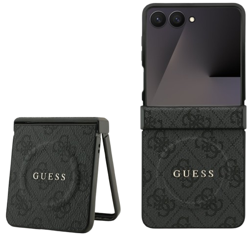 [GUHMZF7P4MSEGCK] GUESS CARCASA MAGSAFE 4G SAMSUNG Z FLIP 7 NEGRO