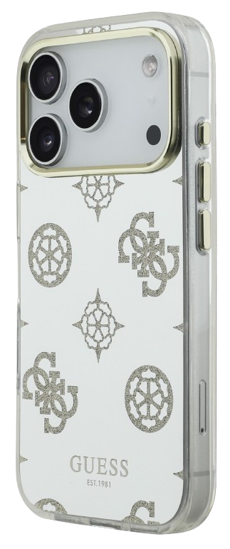 GUESS CARCASA MAGSAFE MIRROR GLITTER IPHONE 17 PRO DORADO