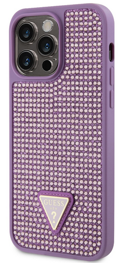 [GUHCP15XHDGTPU] GUESS CARCASA RHINESTONE IPHONE 15 PRO MAX LILA