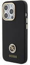 GUESS CARCASA SILICONE STRASS IPHONE 15 PRO NEGRO