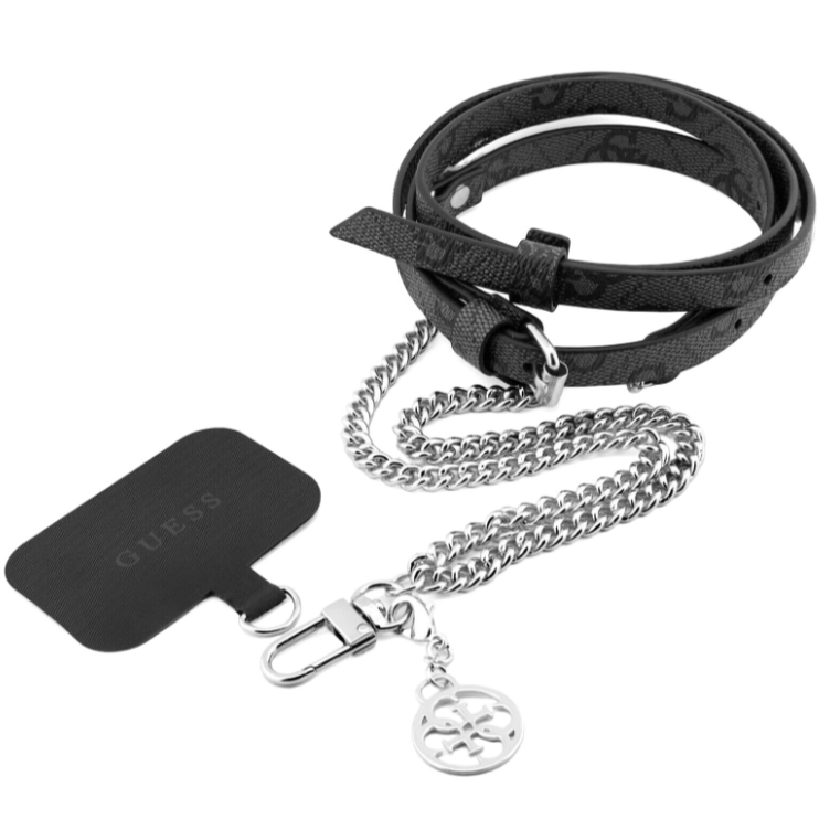 GUESS COLGANTE 4G CROSSBODY NEGRO