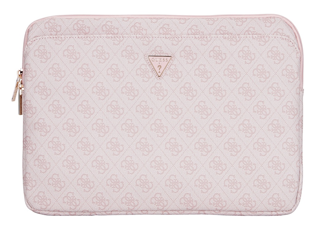 [GUCS14ZP4DPTP] GUESS FUNDA 4G ZIPPER PORTATIL 13"- 14" ROSA