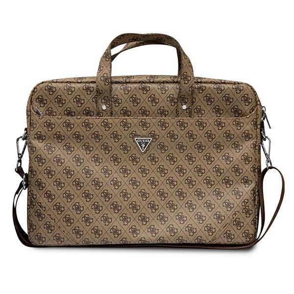 [GUCB15P4TW] GUESS MALETIN 4G HOT STAMP UNIVERSAL PORTATILES 13-16 MARRON