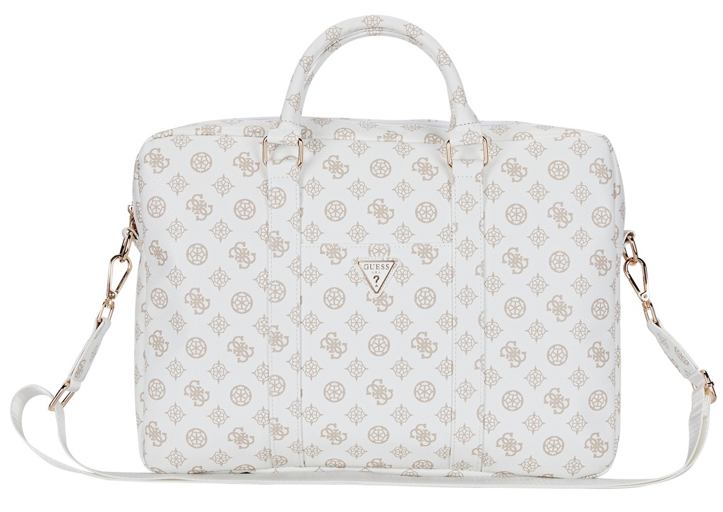 [GUCB16PGPOSGNH] GUESS MALETIN PEONY ZIPPER PORTATILES 13"- 16" BLANCO