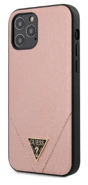 GUESS CARCASA V.STITCH IPHONE 12 MINI ROSA