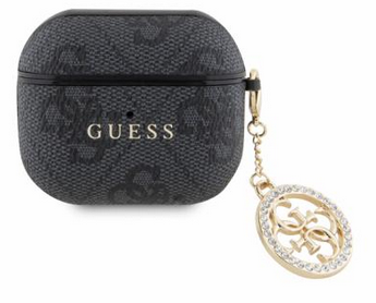 [GUA3P4E4CDK] GUESS FUNDA STRASS AIRPODS 3 GRIS