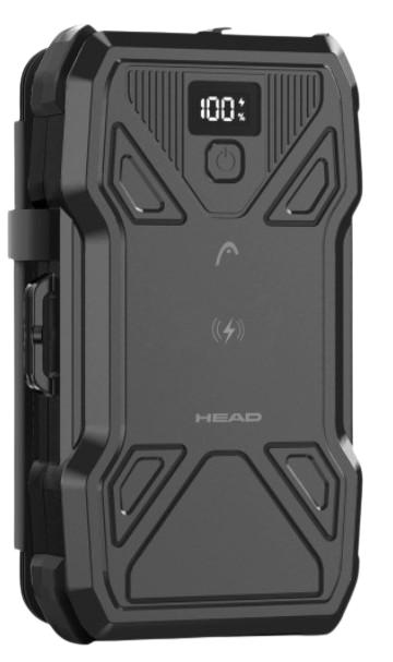 [HDPB01] HEAD BATERIA AUXILIAR SOLAR 10000 mAh/ PD/ 22.5W/ CARGA INALAMBRICA