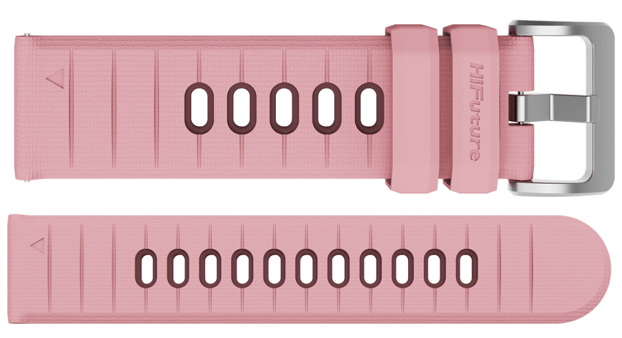 HIFUTURE CORREA SMARTWATCH PILOT-S 22mm ROSA