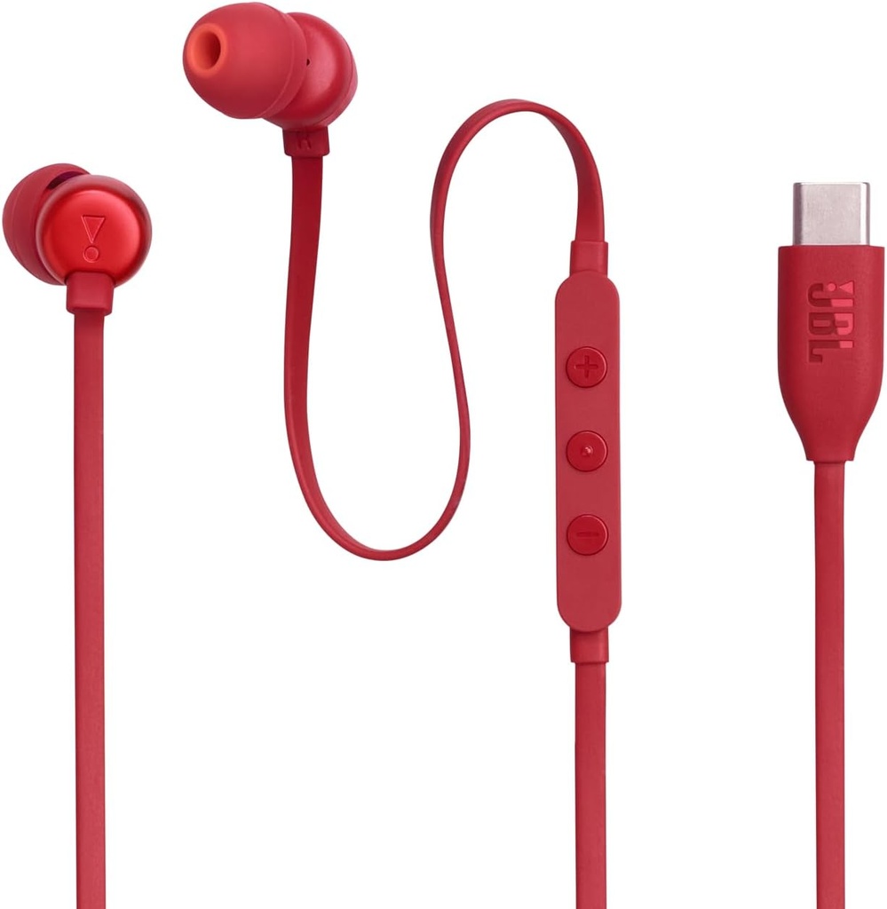 [JBLT310CRED] JBL AURICULAR TUNE 310C ROJO