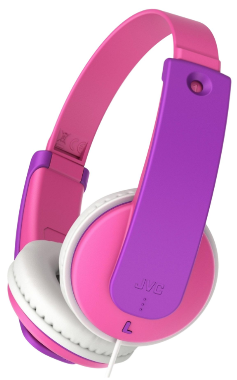 JVC AURICULAR KIDS JACK ROSA
