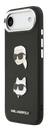 KARL LAGERFELD CARCASA GRAINED K&C HEADS IPHONE AIR NEGRO