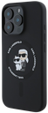 KARL LAGERFELD CARCASA MAGSAFE K&C IPHONE 16 PRO MAX NEGRO