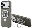 KARL LAGERFELD CARCASA MAGSAFE RINGSTAND KC IPHONE 17 PRO MAX NEGRO