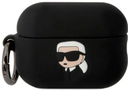 KARL LAGERFELD FUNDA 3D KARL SILICONA AIRPODS PRO2 NEGRO