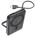 KSIX BATERIA AUXILIAR MAGNETICA 10000mAh / PD 22,5W / USBc / SOPORTE