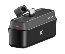 KSIX BATERIA AUXILIAR MINI CON STAND 4800mAh 10W + CABLE