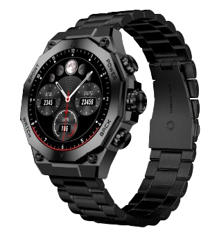 [BXSW21N] KSIX SMARTWATCH TITANIUM NEGRO