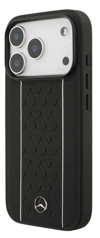MERCEDES BENZ CARCASA MAGSAFE STAR IPHONE 17 PRO NEGRO