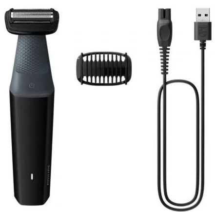 [BG301701] PHILIPS AFEITADORA BG3017 CON BATERIA 1 ACCESORIO